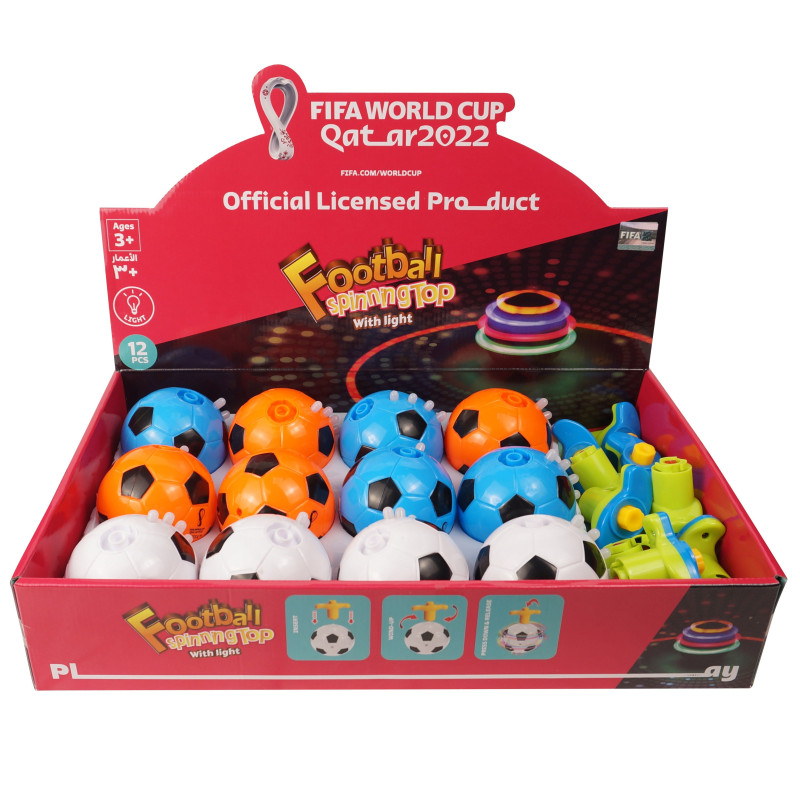 Fifa Football Flash Music Gyro Multicolor Assortment x 1