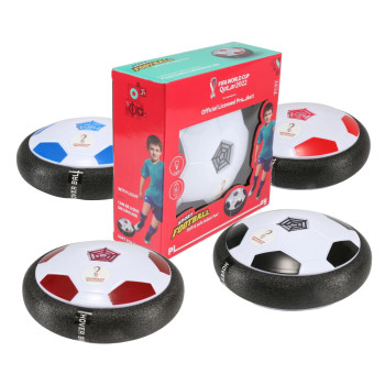 FIFA LED Light up Soft foam padded Hover Ball 18cm with FIFA world cup logo Operated by Air Technology for indoors. Assortment x 1