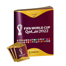 Panini Fifa Qatar World Cup 2022 Players Album with 3 Pack of Sticker Collection