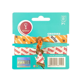 FIFA Fabric Fashionable Qatar 2022 World Cup Country Team Nylon Wrist band NETHERLANDS Assortment x 1