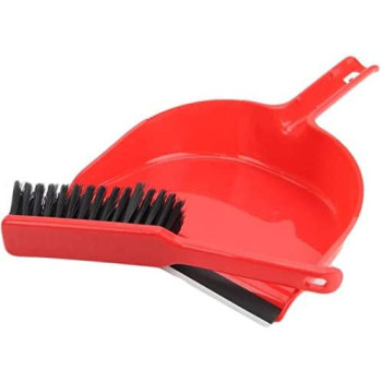 Dustpan And Brush Setdurable Long Lasting Brushdust Pan Cleaning Toolspolymer Constructiondust Clearing