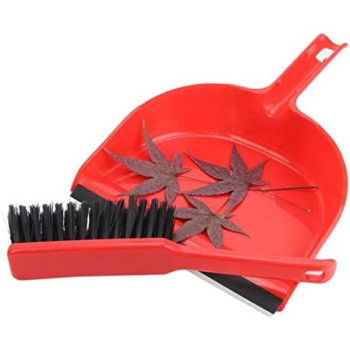 Dustpan And Brush Setdurable Long Lasting Brushdust Pan Cleaning Toolspolymer Constructiondust Clearing