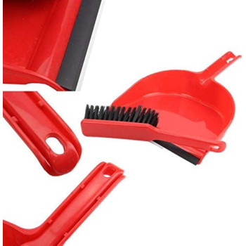 Dustpan And Brush Setdurable Long Lasting Brushdust Pan Cleaning Toolspolymer Constructiondust Clearing