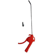 Portable Red Plastic Handle Air Blow Gun Duster Cleaning Tool For Car Vehicle
