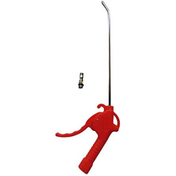 Portable Red Plastic Handle Air Blow Gun Duster Cleaning Tool For Car Vehicle