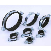 Pipe Support Rubber Hanging Clamp 1 1 2 Inch