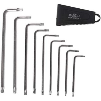 Hand Tool Sets9 Pcs Hex Key Wrench Sets Torx L Shape Repair Tool Screwdriver Tool Set Useful