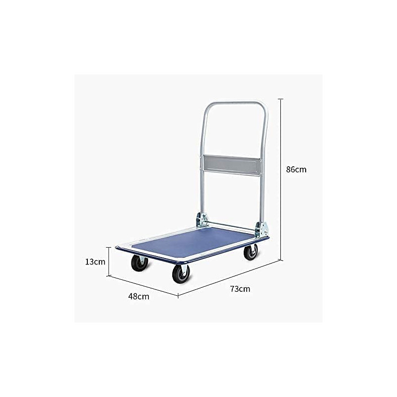 Abbasali Heavy Duty Folding Trolley Cart 150Kg