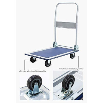 Abbasali Heavy Duty Folding Trolley Cart 150Kg