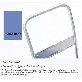 Abbasali Heavy Duty Folding Trolley Cart 150Kg