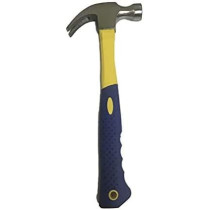Abbasali Claw Carpenter Hammer With Fiber Handle 16Oz Multicolour