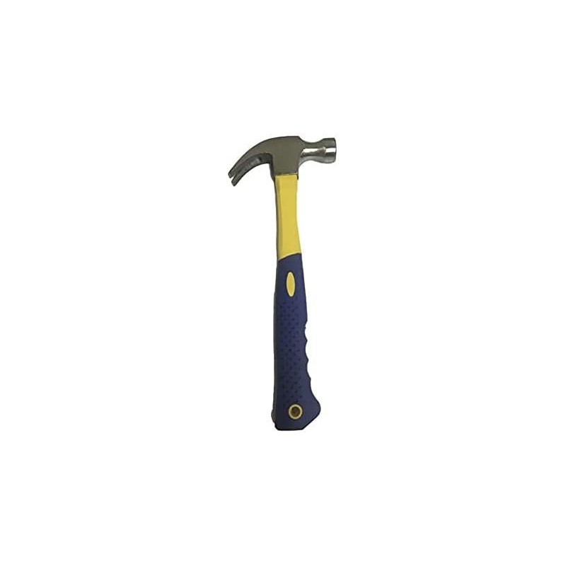 Abbasali Claw Carpenter Hammer With Fiber Handle 16Oz Multicolour