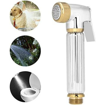1 Pcs Wall Mount Shower Toilet Solid Bathroom Bidet Faucet Spray Shower Head Handheld Bidet Diaper Spray Sprayer Shattaf White