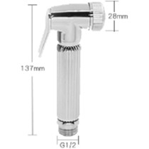 Handheld Toilet Shower Head Bidet Sprayer Shattaf Douche Nickle Plated Copper