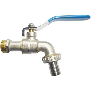 Bibcock With 10 Meter Hose And 2 Hose Clip For Washing Machine