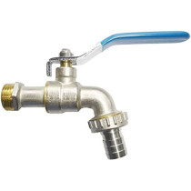 Bibcock With 10 Meter Hose And 2 Hose Clip For Washing Machine