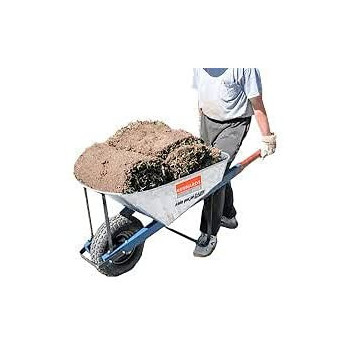 Abbasali Wheel Barrow Green Colour Used In Garden And House For Cleaning Purpose With Air Wheel