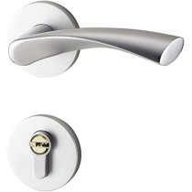 Abbasali Door Handle With Lock And Key Aluminum Door Handle With Lock American