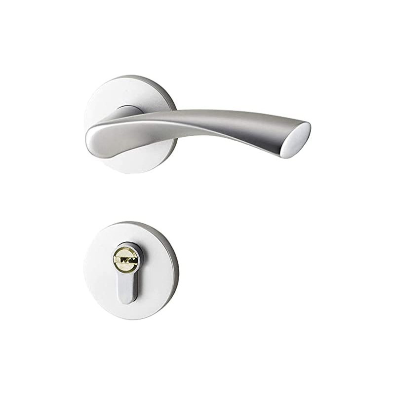 Abbasali Door Handle With Lock And Key Aluminum Door Handle With Lock American