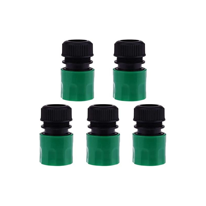 Abbasali 5Pcs 1 2Hose Connector Quick Connectors Garden Water Irrigation Connector