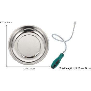 Abbasali Magnetic Single Tray With Magnetic Pick Up Tools