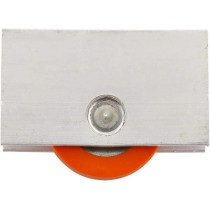 Sliding Wheel Orange Nylon Roller