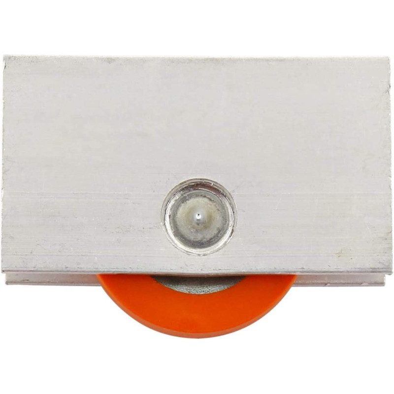 Sliding Wheel Orange Nylon Roller