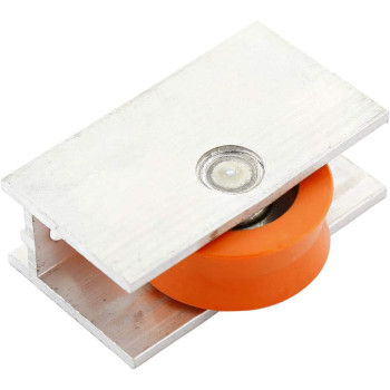 Sliding Wheel Orange Nylon Roller