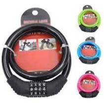 Abbasali Number Cable Lock 4 Digit For Bike And Bags