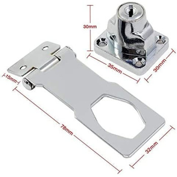 Abbasali 3 Inch Self Locking Hasp Lock