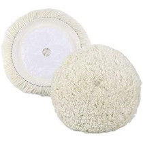 Abbasali Buffing And Polishing Wool Valcro Wheel 7 Inch