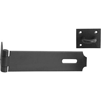 Abbasali Hasp And Staple Black Heavy Duty For Door And Window 3 Inch