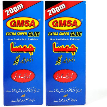 Gmsa Extra Super Glue 20 G Pack Of 2