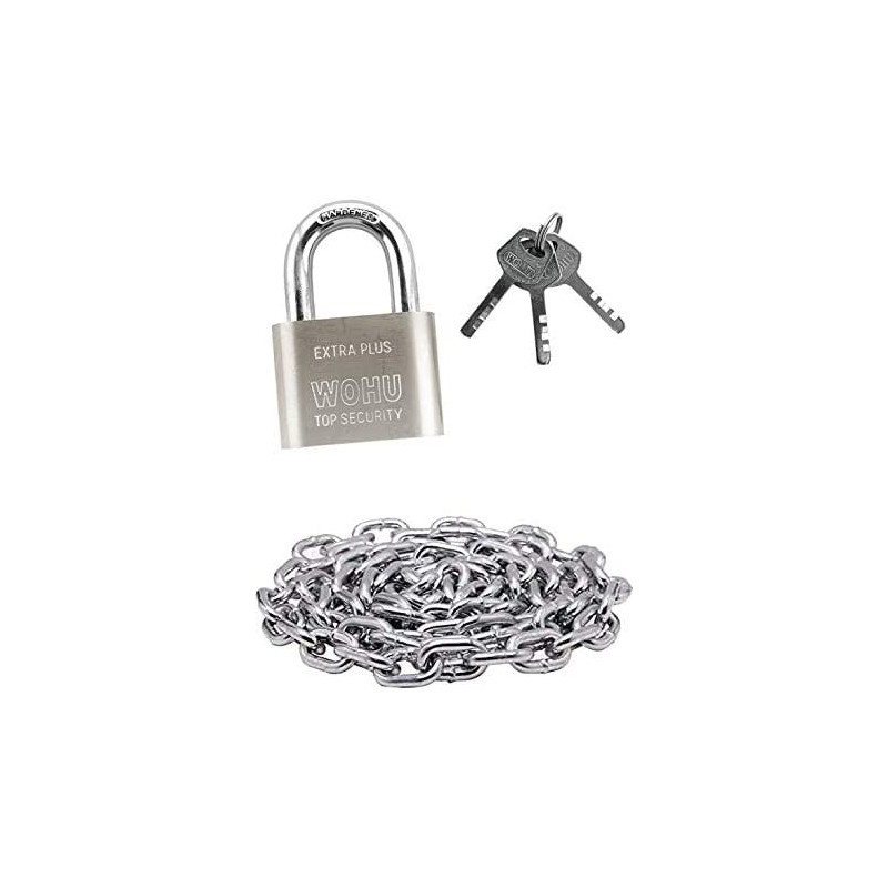 Abbasali Gi Chain 3Mtr 6Mm With Padlock
