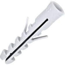 Abbasali Set Of 50 Nylone Plug With Black Screw