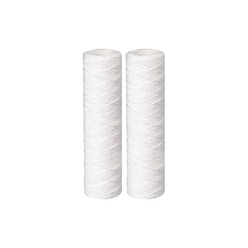 Abbasali Water Filter Replacement Cartridges 10 Polypropylene Cotton Sponge Standard Ro Systems Pack Of 2 10 Cotton Yarn 160G
