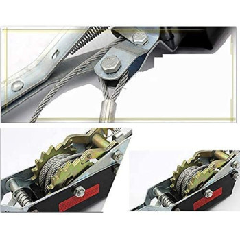 Abbasali 4 Ton Hand Wired Puller Winch