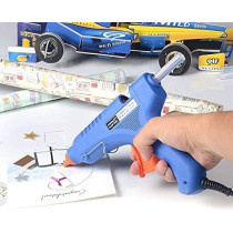 Abbasali 60W Professional Industrial Electric Hot Melt Glue Gun With 20Pcs Glue Sticks Heating Craft Repair Tool