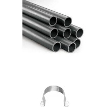 Abbasali Set Of 4Pcs Pipe 2 Inch With 8Pcs Clamp For Making Bed