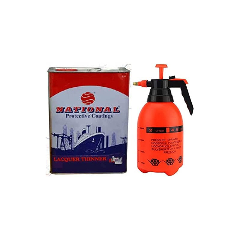 Abbasali Cleaning Kit For Equipment Tools And Paints Of Thinner And Pressure Sprayer