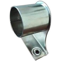 Abbasali Curtain Pipe Of Length 1 Meter With 2Pcs Side Bracket Hook