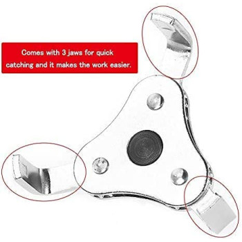 Three Jaw Wrench 2 Way 3 Leg Oil Filter Wrench Heavy Duty Car Truck Adjustable 63 102Mm Two Way Oil Filter Key