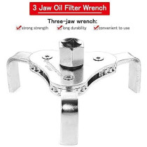 Three Jaw Wrench 2 Way 3 Leg Oil Filter Wrench Heavy Duty Car Truck Adjustable 63 102Mm Two Way Oil Filter Key