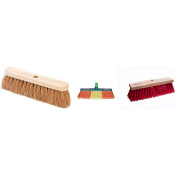 Set Of 3Pcs Of Cleaning Brush For Outdoor And Indoor
