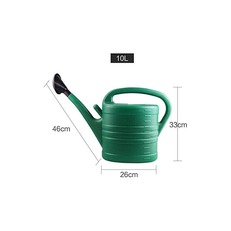 Abbasali Watering Cane 10Ltr Green For Gardening