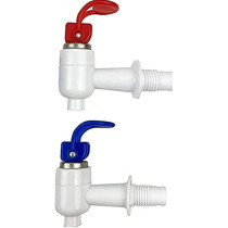 Abbasali 2 Pcs Sets Water Cooler Faucet Plastic Water Dispenser Tap Water Bottle Jug Spigot Spout Valve Replacement Parts