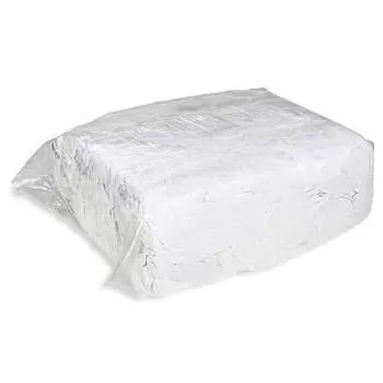 Abbasali White Cotton Waste...