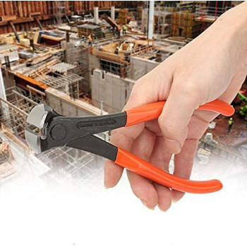 Abbasali End Cutter Pliers 6 Snips Wire Steel Fixers Pincer Cable Cutting Nippers Nips Cutter For Twisting 7 Inch