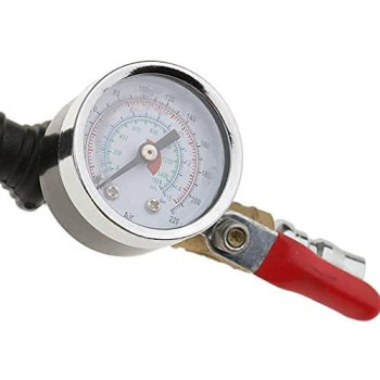Abbasali Car Van Tyre Pressure Guage Meter Air Inflator Dial Compressor Checker Tool