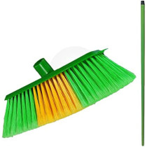Abbasali Soft Brush With Stick For Floor Cleaning